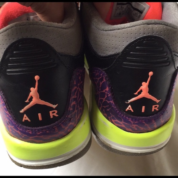 Nike Air Jordan 3 Retro GS Joker Shoes - Picture 6 of 10